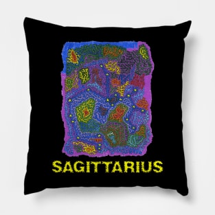 Constellation Sagittarius Pillow