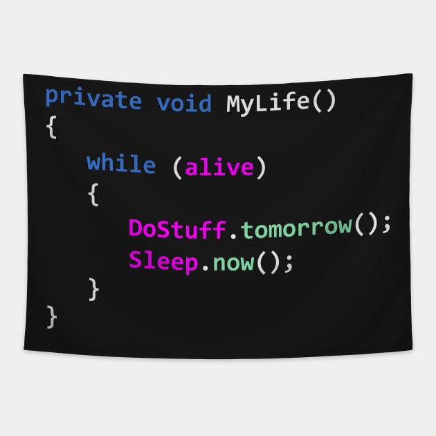 Sleep.now(); Tapestry by valsymot