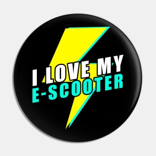 e-scooter scooter escooter Pin