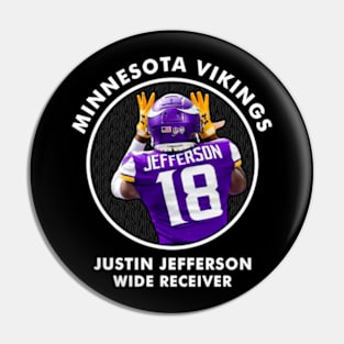 JUSTIN JEFFERSON - WR - MINNESOTA VIKINGS Pin