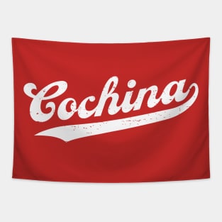 Cochina - Baseball design Tapestry