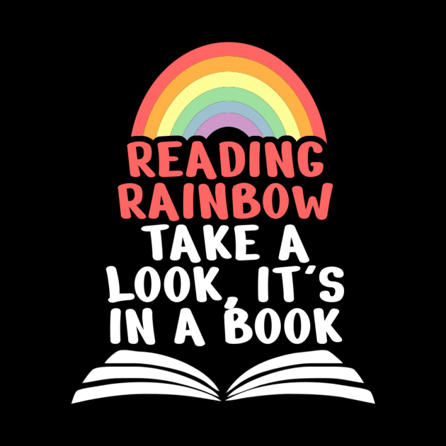 Reading Rainbow Take A Look It’s in a Book by NysdenKati