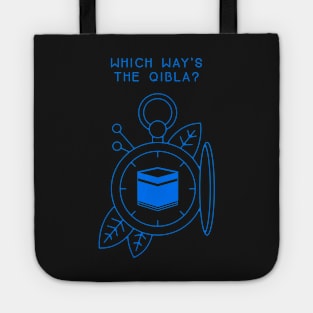 Which Way's The Qibla? Night Blue Tote