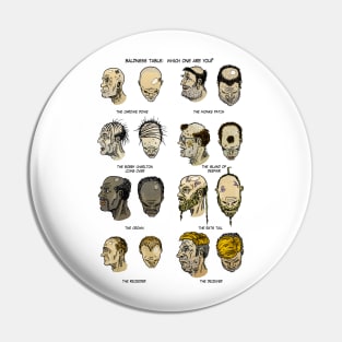 The Baldness Table Pin