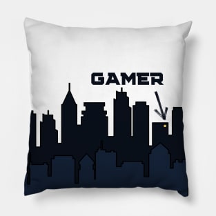 insomniatic gamer - gaming Pillow