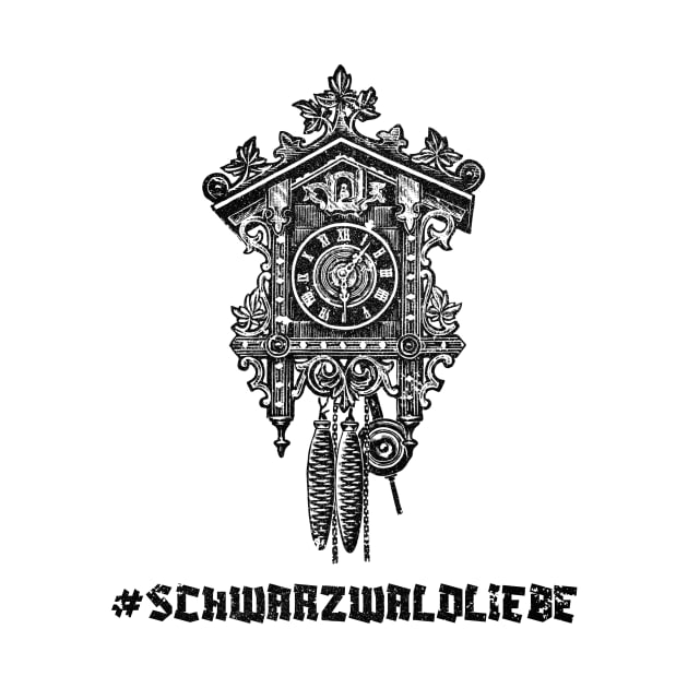 Schwarzwaldliebe Schwäbisch Heimat Kuckucksuhr by Foxxy Merch