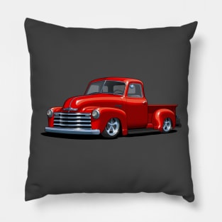 Custom 49 Chevy Pickup Truck Pillow