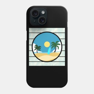 Beautiful beach holiday Phone Case