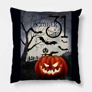 October 31 Pillow