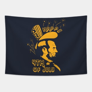 Abe 4th of July Design 2 Tapestry