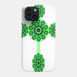 Cross in Green Phone Case