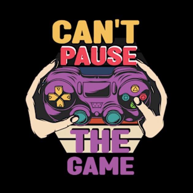 CAN'T PAUSE THE GAME by CustomCraze