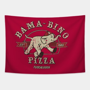 Bama-Bino Pizza 1980 Tapestry