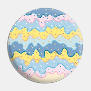 ice cream melt pattern Pin