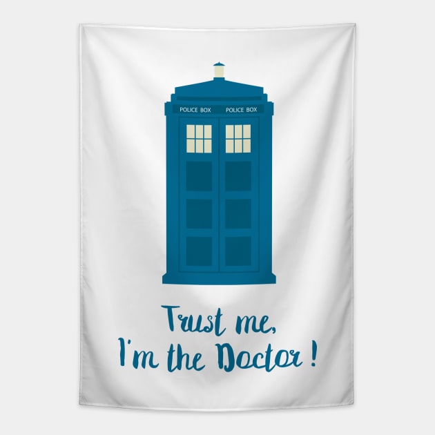 Trust me I'm the doctor! Tapestry by Bookishandgeeky