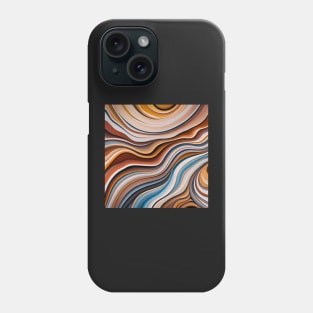 Abstract fluid art Phone Case