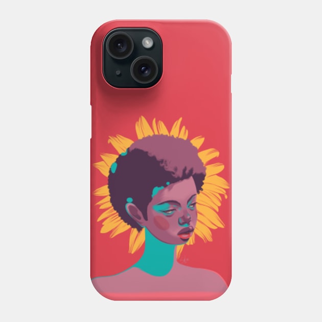 Sunflower Phone Case by sblarts