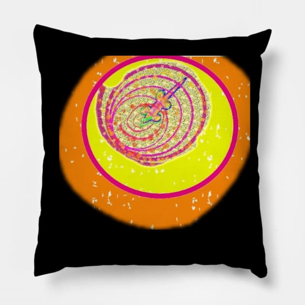 Orange Multi Pillow by Kitty et Hana