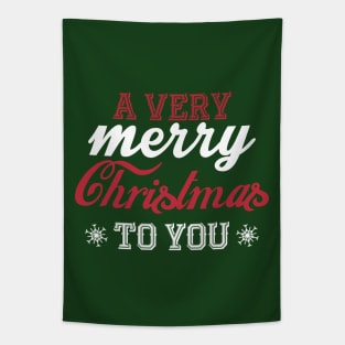 A very Merry Christmas to you! Tapestry