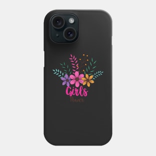 Girl Power Flower Phone Case