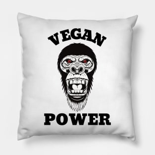 Vegan Power Workout, Gorilla Head Pillow