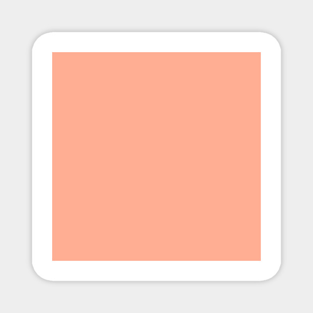 Peach Solid Color Peach Magnet Teepublic De Check out this fantastic collection of pastel orange wallpapers, with 51 pastel orange background images for your desktop, phone or tablet. peach solid color
