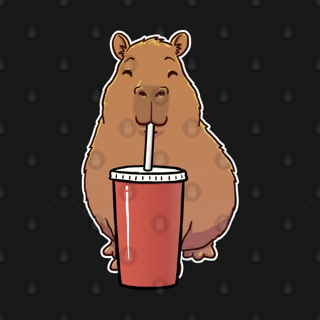 Capybara Soda Soft Drink by capydays