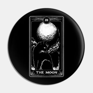 The Moon Cat Tarot Pin