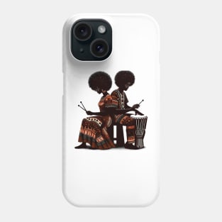 Afrocentric Drums Phone Case