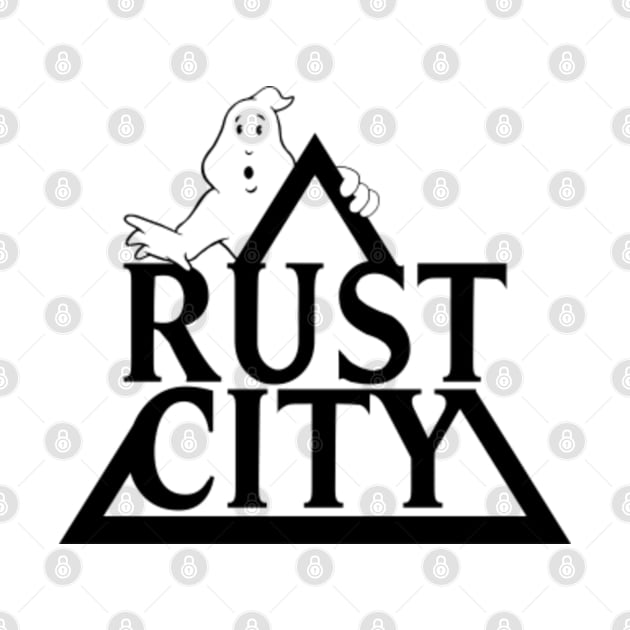 Ghostbusters Afterlife 'RUST CITY' Logo by TheMagicGhostbuster