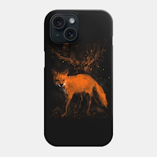 Fox and Owl - Nocturnal Animals Phone Case