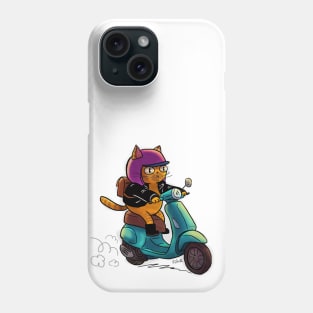 Biker Cat Phone Case