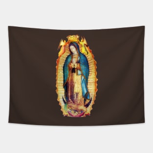 Our Lady of Guadalupe Crowned by Angels Tapestry