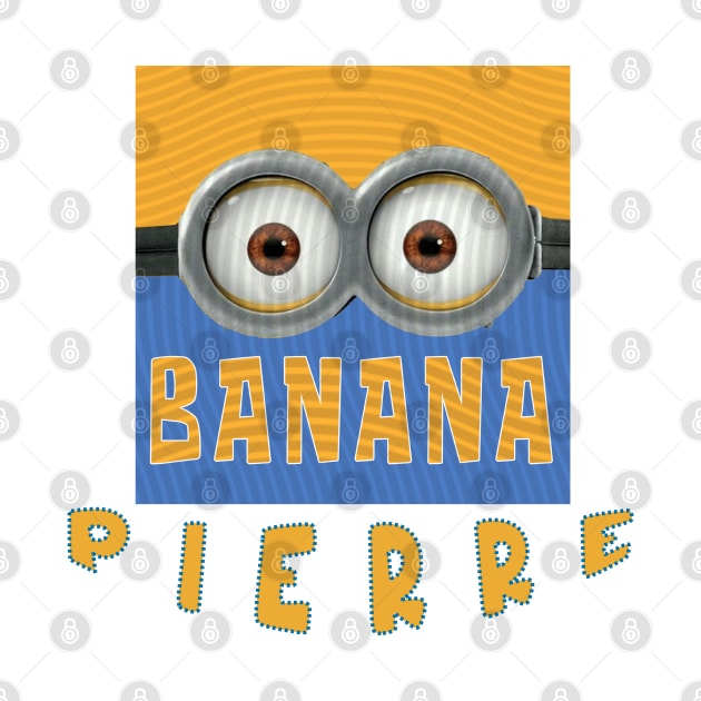 MINION BANANA USA PIERRE by LuckYA