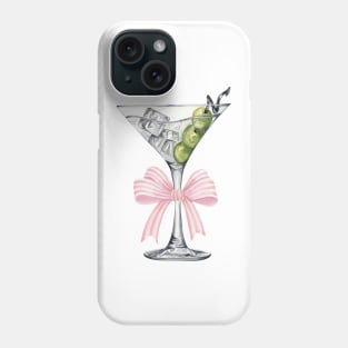 Coquette Martini Phone Case