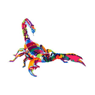 Scorpion Pop Art Wpap T-Shirt