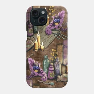 Ancient Herbalist Medicines of Alchemy Phone Case