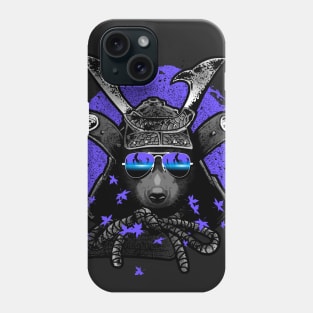 Dj Samurai bear Phone Case