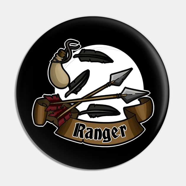 Ranger RPG Pin by LupaShiva