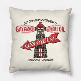 Gay Oils Really Lubricate 1907 Pillow