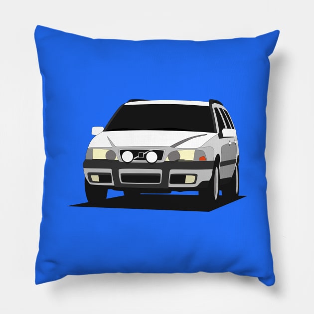 Volvo V70 XC Pillow by TheArchitectsGarage