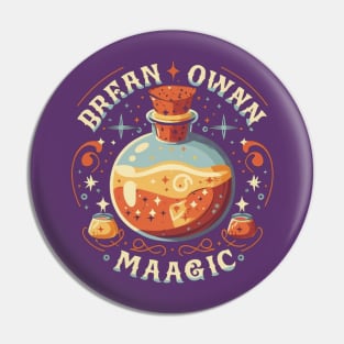 Brew own magic Pin