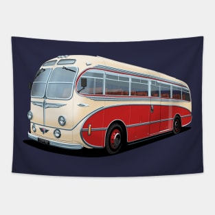 1952 AEC Regal Coach in white and red Tapestry