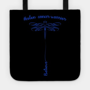 Colon Cancer Awareness Colonoscopy Support Warrior Tote