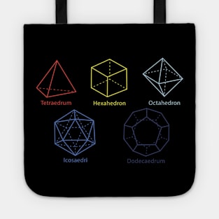 platonic solids Tote