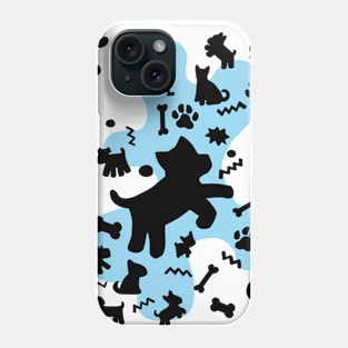 Black Dogs Phone Case