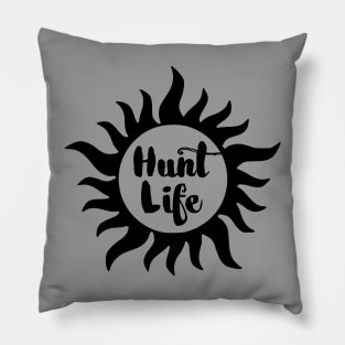 Hunt Life Logo Pillow