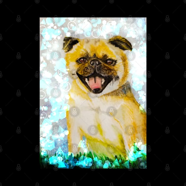 Pug by teenamarie23art