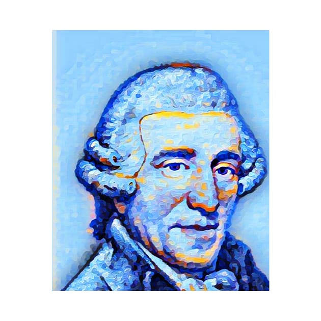 Joseph Haydn Portrait | Joseph Haydn Artwork | Joseph Haydn Painting 14 by JustLit