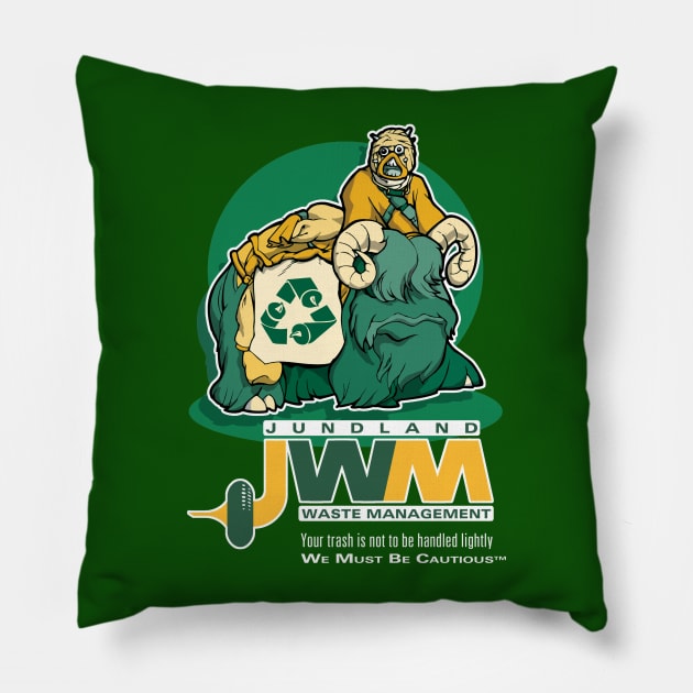 Jundland Waste Management Pillow by rydrew